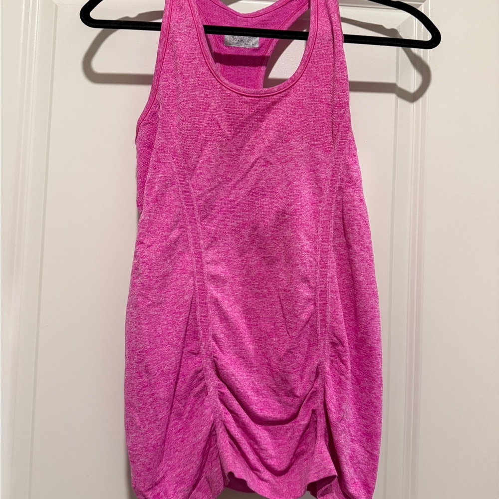 Pink Racerback Women's Top - Picture 2 of 3
